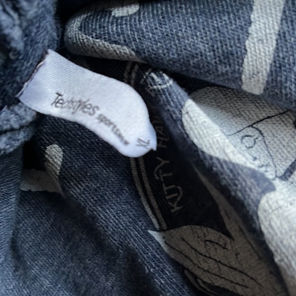 OBX Lost at Sea Mermaid acid wash drawstring hoodie - Picture 5 of 11